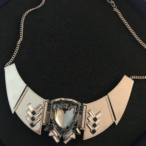Swarovski Big Statement Bib Necklace - Picture 2 of 4